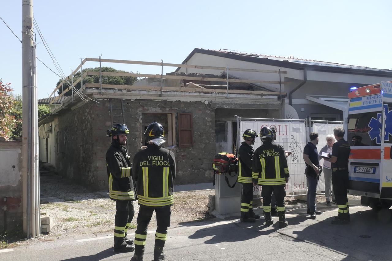 
	Il luogo dell'incidente (foto Paglianti)

