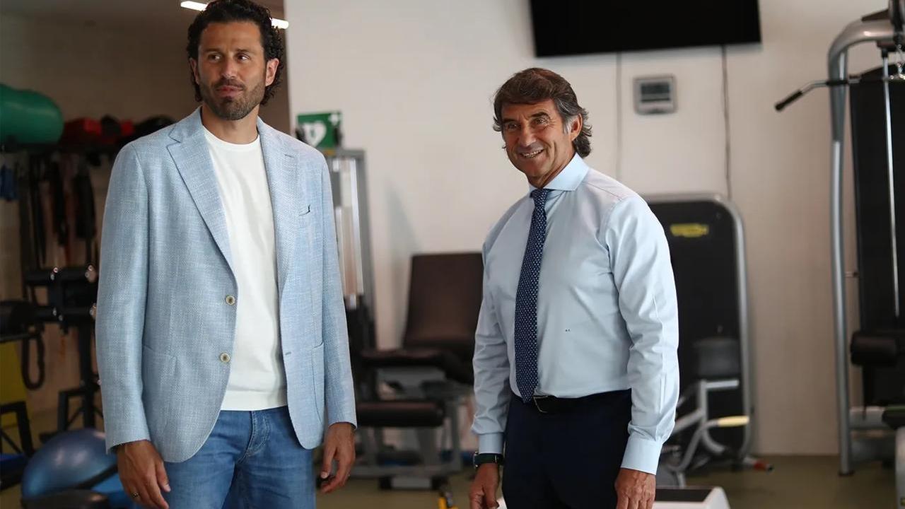 Giovanni Carnevali con Fabio Grosso