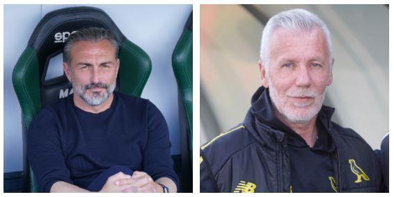 Verso Modena-Reggiana, anche i due allenatori Dionigi e Mandelli nel listone degli oltre 50 ex del derby
