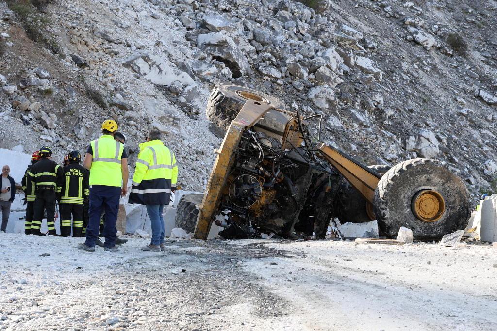 
	L'ultimo incidente sul lavoro mortale in Toscana alla cave di Carrara

