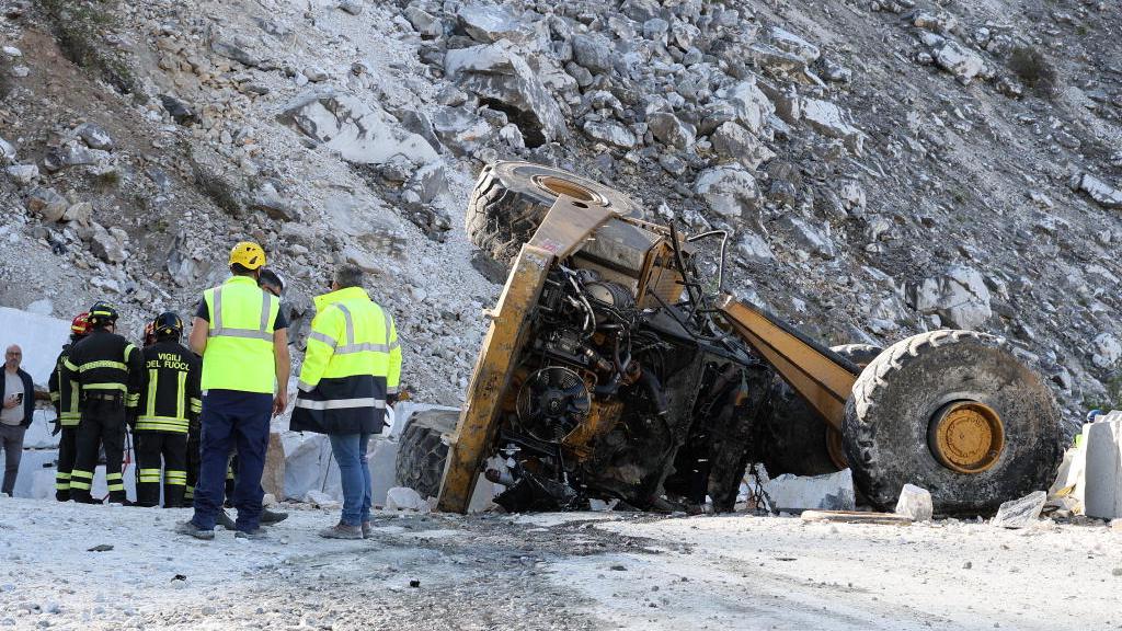 L'ultimo incidente sul lavoro mortale in Toscana alla cave di Carrara