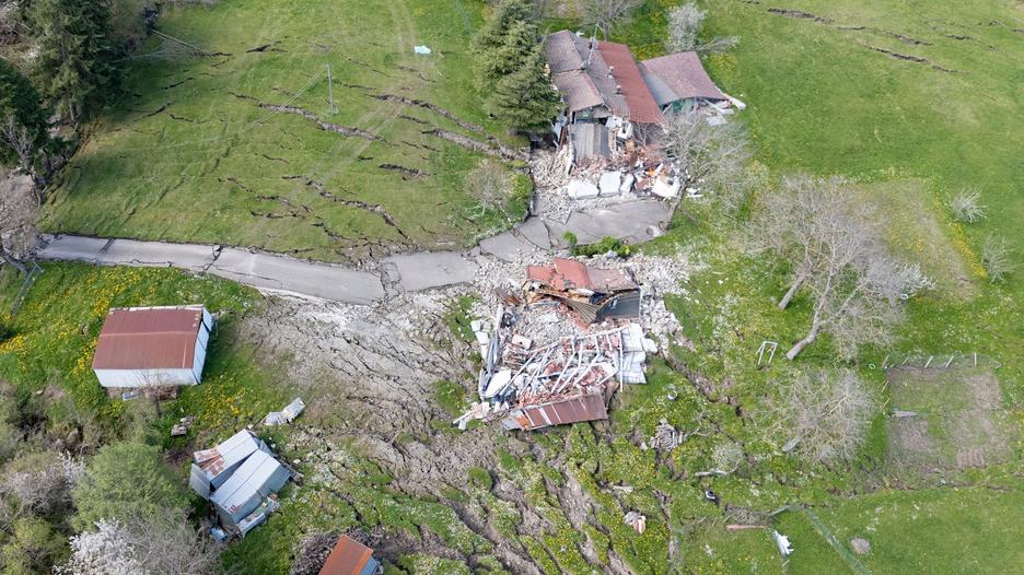 La frana di Boccassuolo