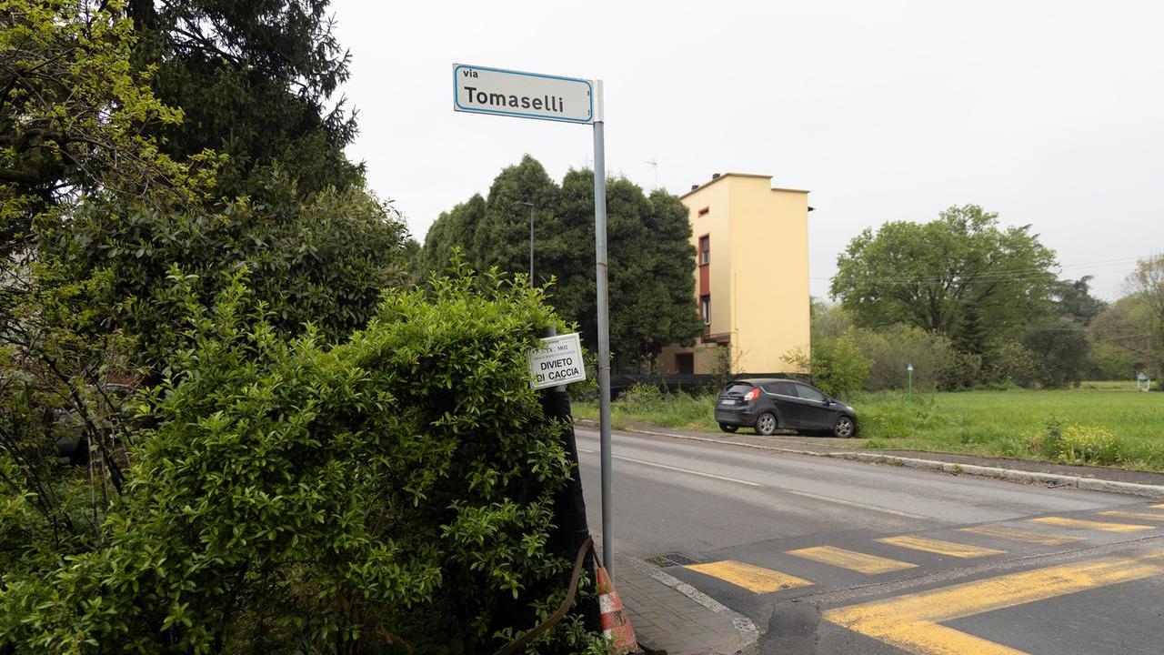 Il luogo dell'aggressione a Tabina di Magreta