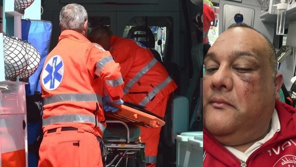 Il dirigente del Trinità colpito da uno spettatore