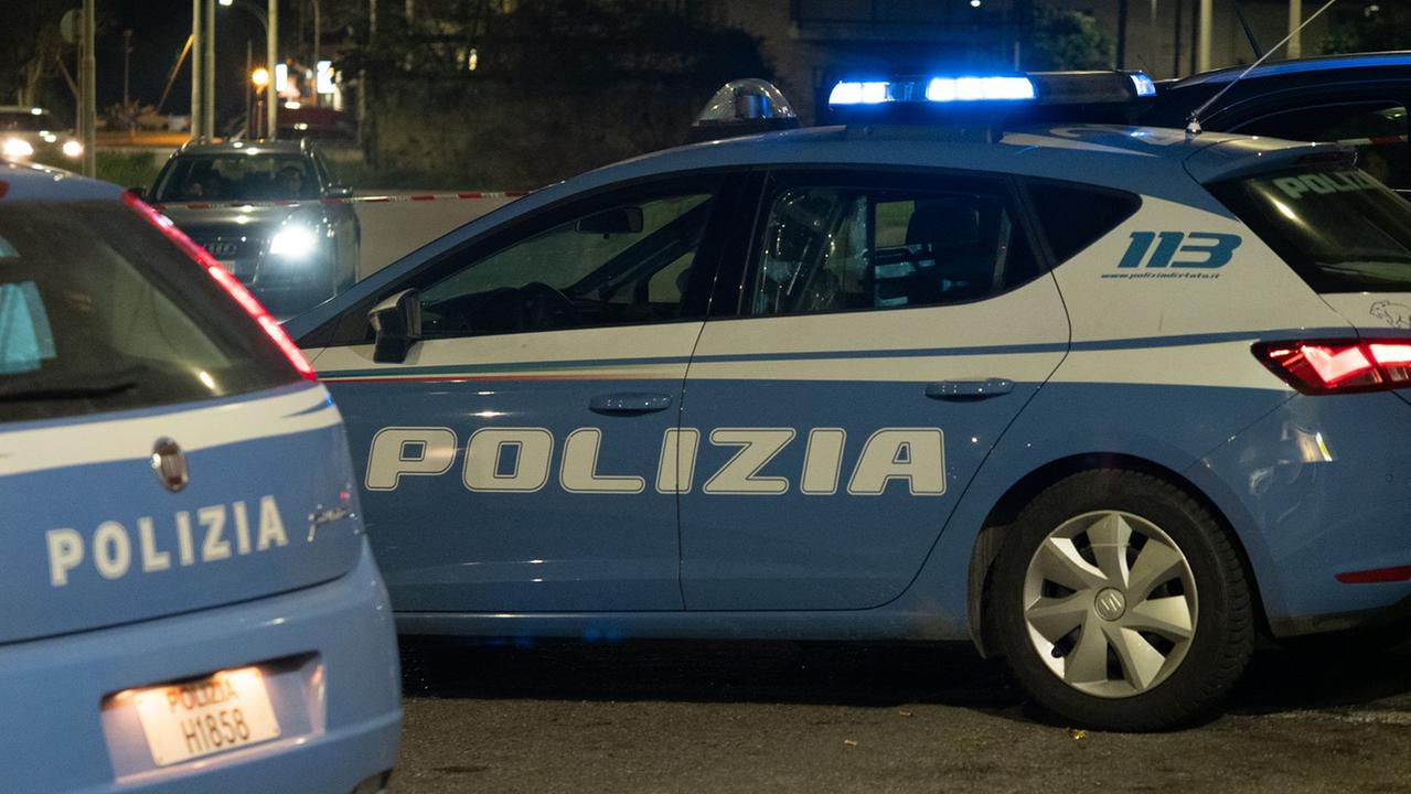 Due volanti della polizia di Stato (foto d'archivio)