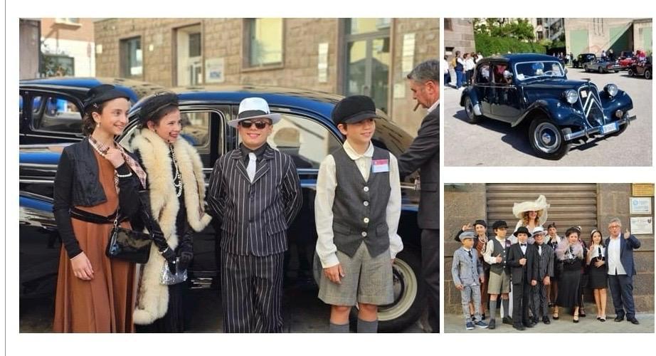 Sassari, gli alunni di San Giuseppe in abiti del 900 per fare da ciceroni ai visitatori