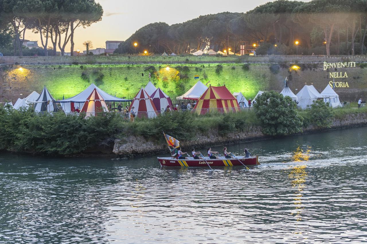 
	Lo storico accampamento (foto di Andrea Dani)

