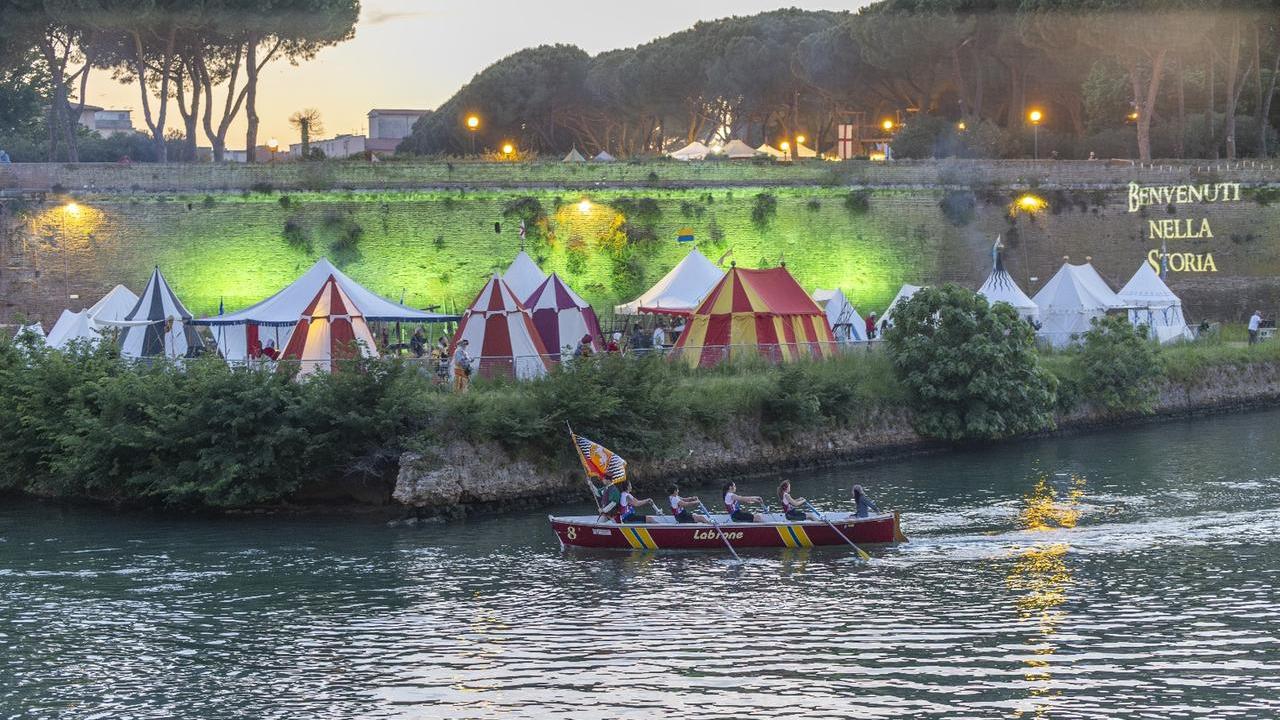 Lo storico accampamento (foto di Andrea Dani)