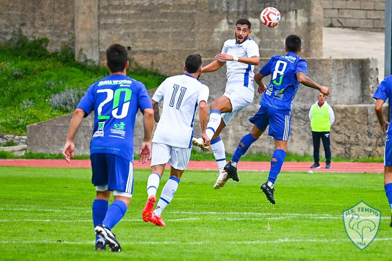 
	Un momento della gara di andata di regular season tra Tempio e Monastir

