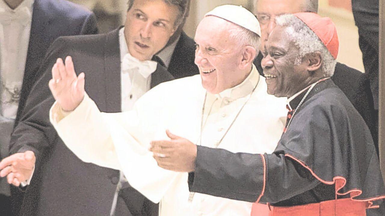 
	Papa Francesco e Peter Turkson

