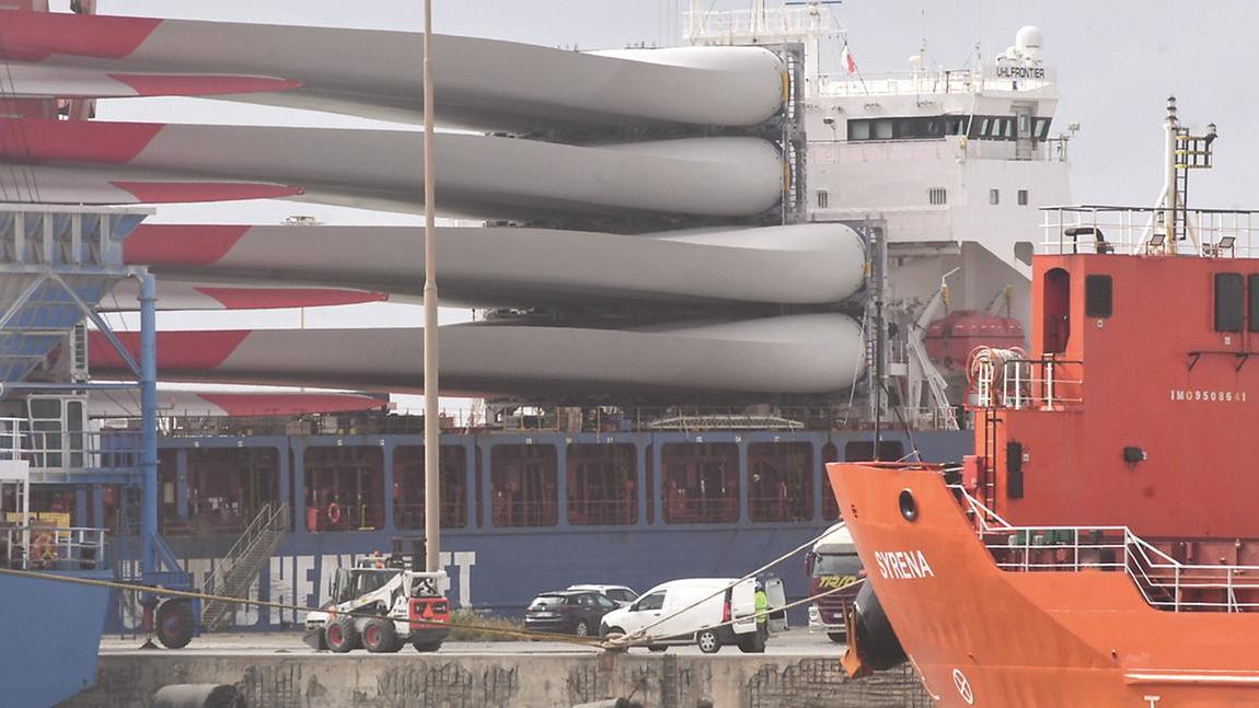 Un cantiere per le pale eoliche su 225 ettari di zona industriale