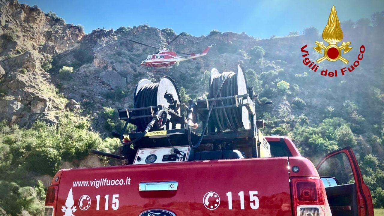 
	Le ricerche dei vigili del fuoco

