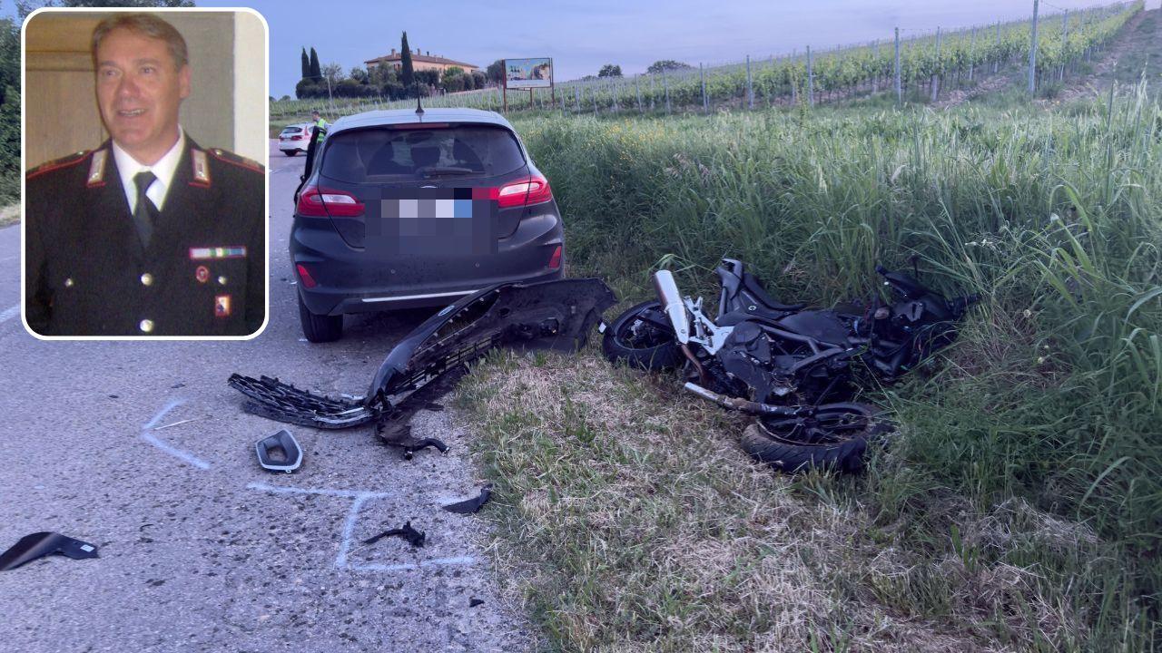 
	La vittima e l'incidente (foto Nucci)

