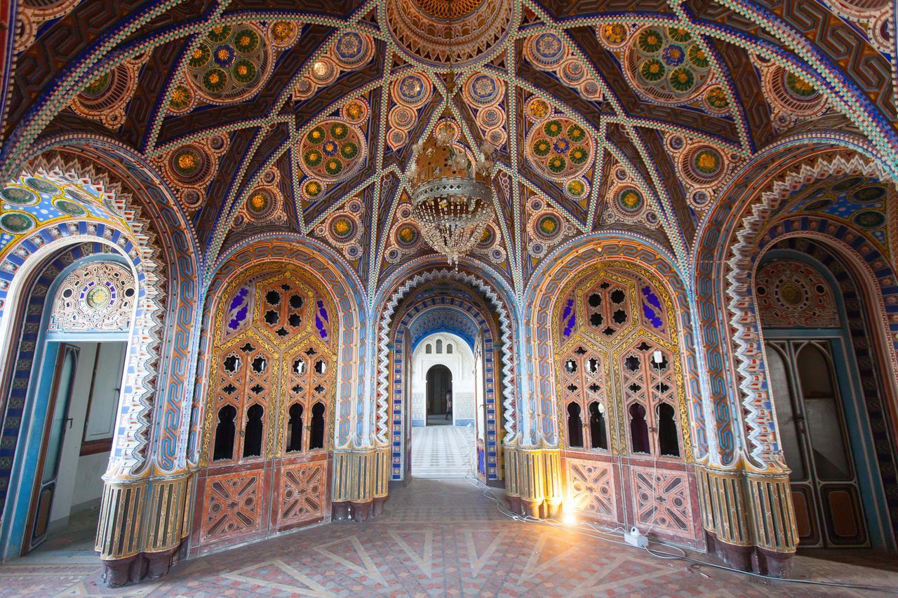 
	Un interno del Castello di Sammezzano

