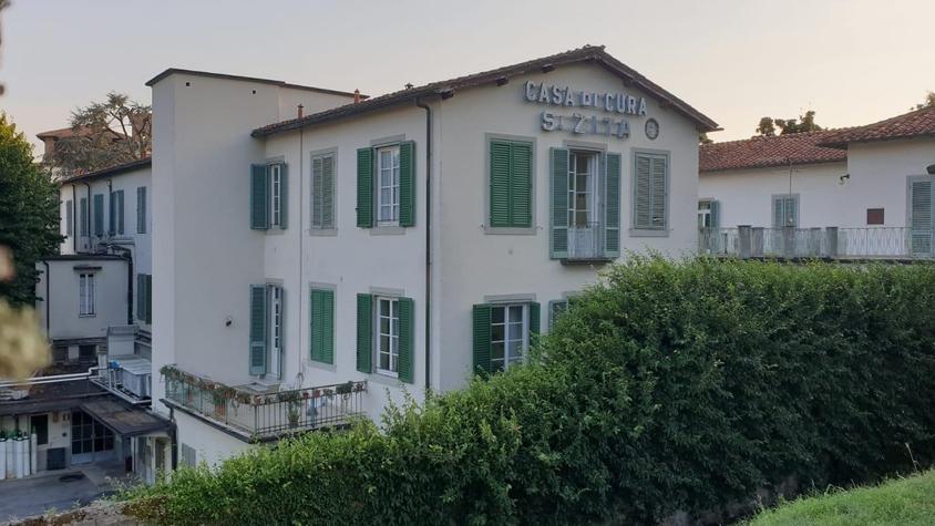 La casa di cura Santa Zita dove la donna venne operata due volte alla schiena prima di perdere l'uso della gamba sinistra