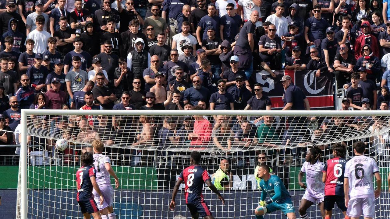 Il gol dell'1-2 di Kristensen (foto di Mario Rosas)