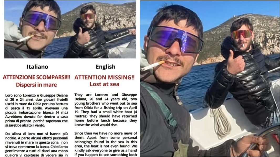 Fratelli dispersi in mare, l’appello della madre: «Vi supplico, non ci abbandonate»