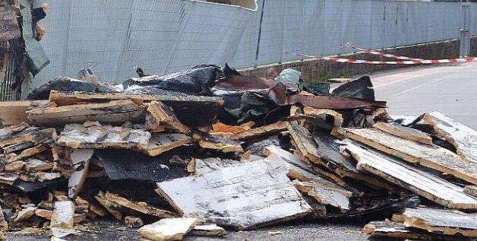 Il distacco del tetto