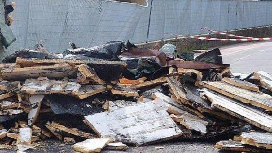 Il distacco del tetto