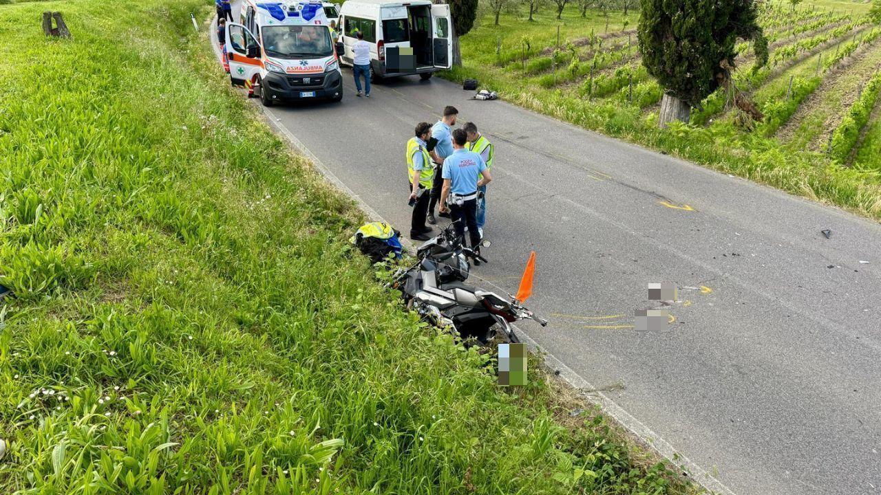 
	Il luogo dell'incidente (foto Nucci)

