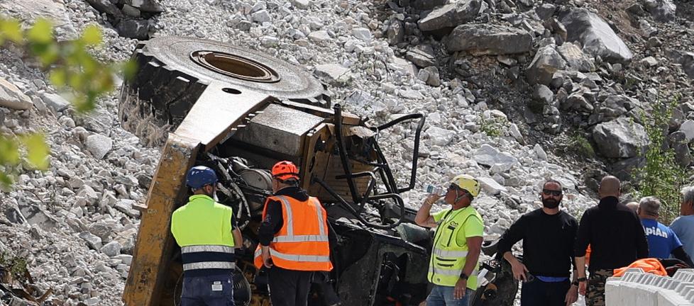 
	Il luogo dell&rsquo;incidente sul lavoro in cui ha perso la vita Paolo Lambruschi (Foto Massimo Matelli)

