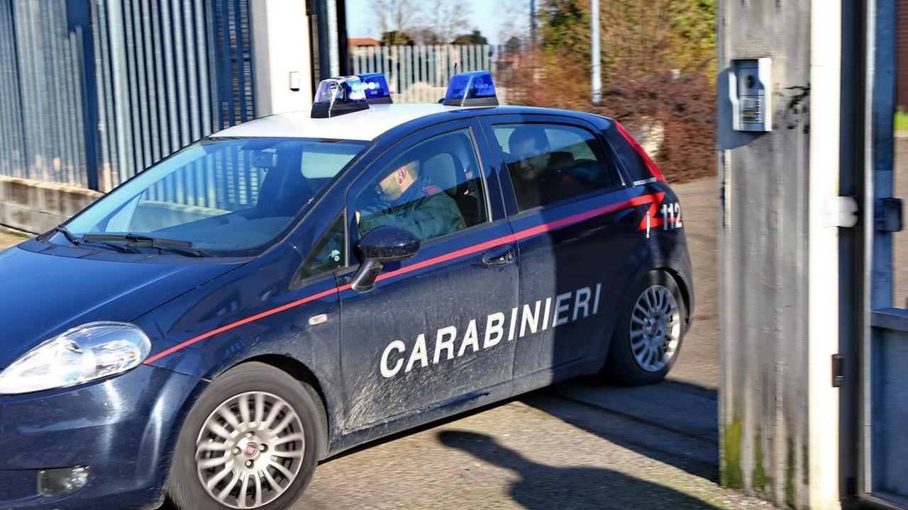 Un'immagine di archivio dei carabinieri