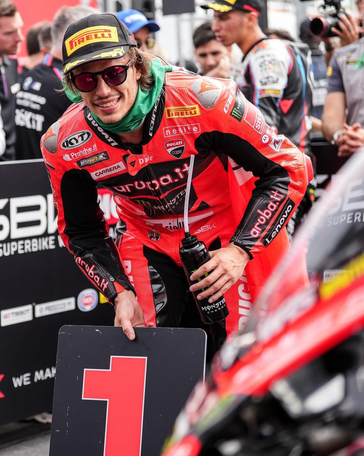 Moto, è triplete per Nicolò Bulega a Cremona