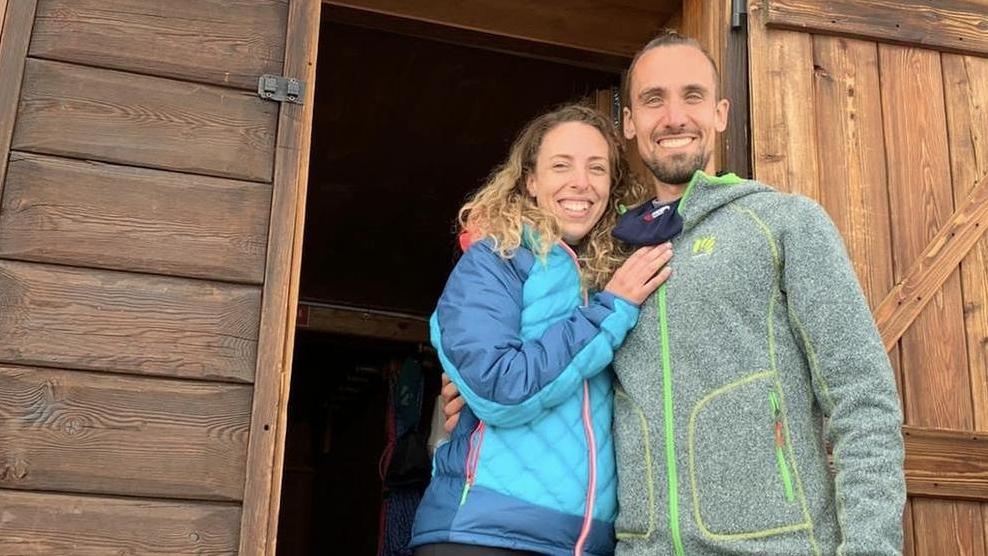 Giulia Rasponi e il marito Marco Prati