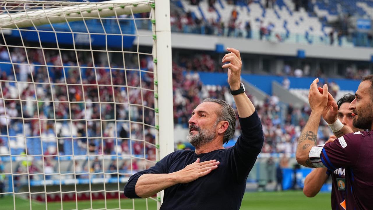 Reggiana, mister Dionigi: «I ragazzi sono stati super. Ora dobbiamo rimanere umili fino alla fine»