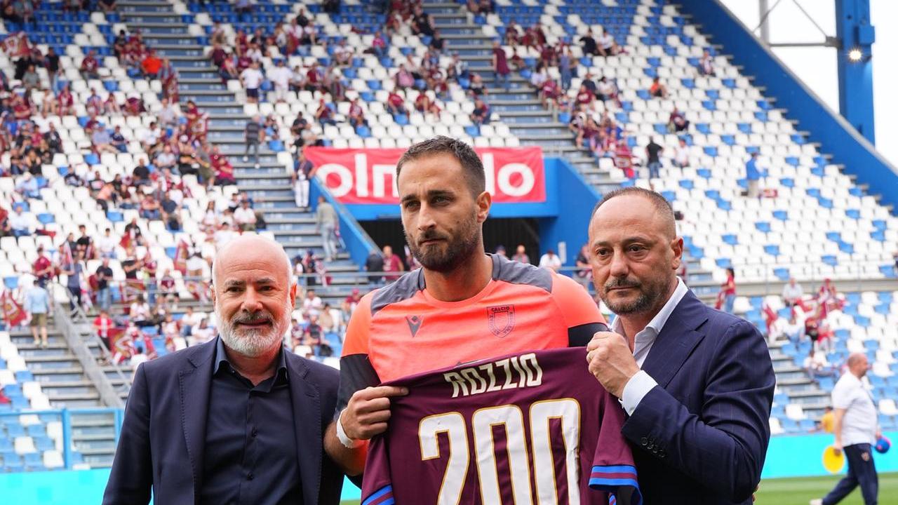Reggiana, Paolo Rozzio fa 200: il capitano granata nella storia del club