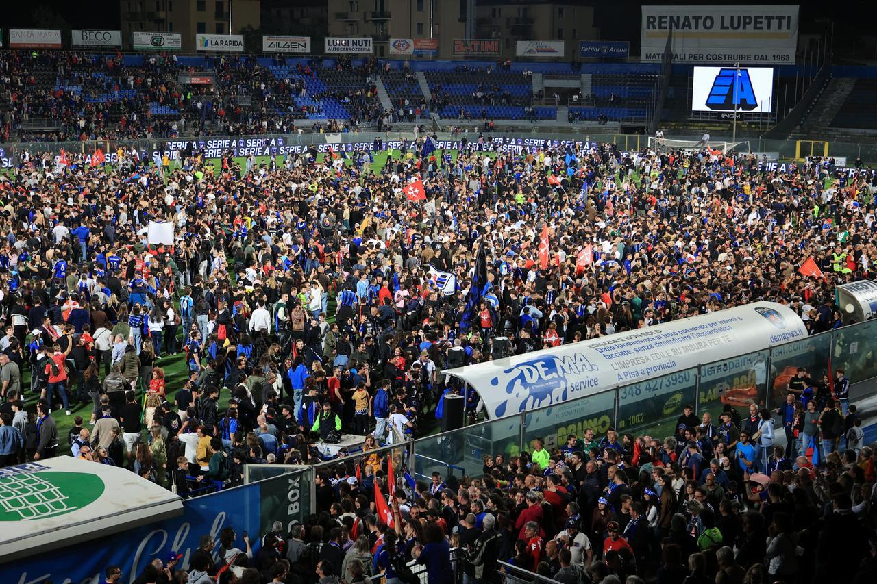 
	L'invasione di campo (foto Stick)

