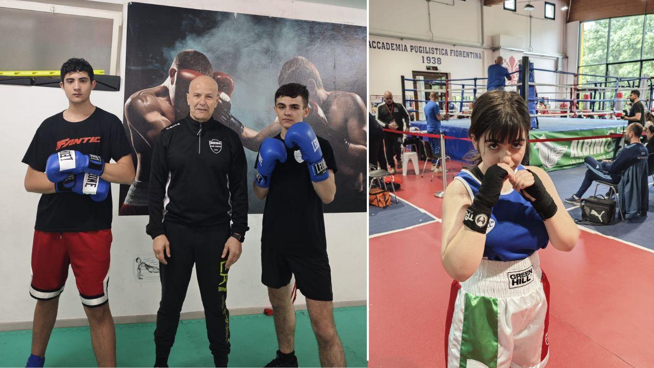 Sassari, esperienza indimenticabile per tre pugili sassaresi a Firenze davanti al Ct della nazionale