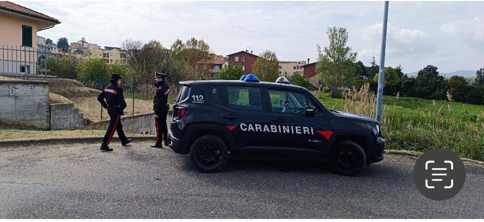 
	Due carabinieri durante un controllo (foto d'archivio)

