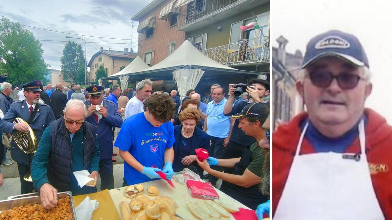 La festa dopo il funerale di Zaccarelli