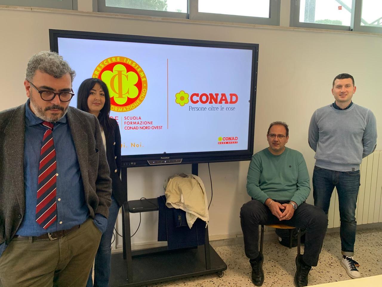 Conad incontra gli studenti: «Percorso etico e di valori»