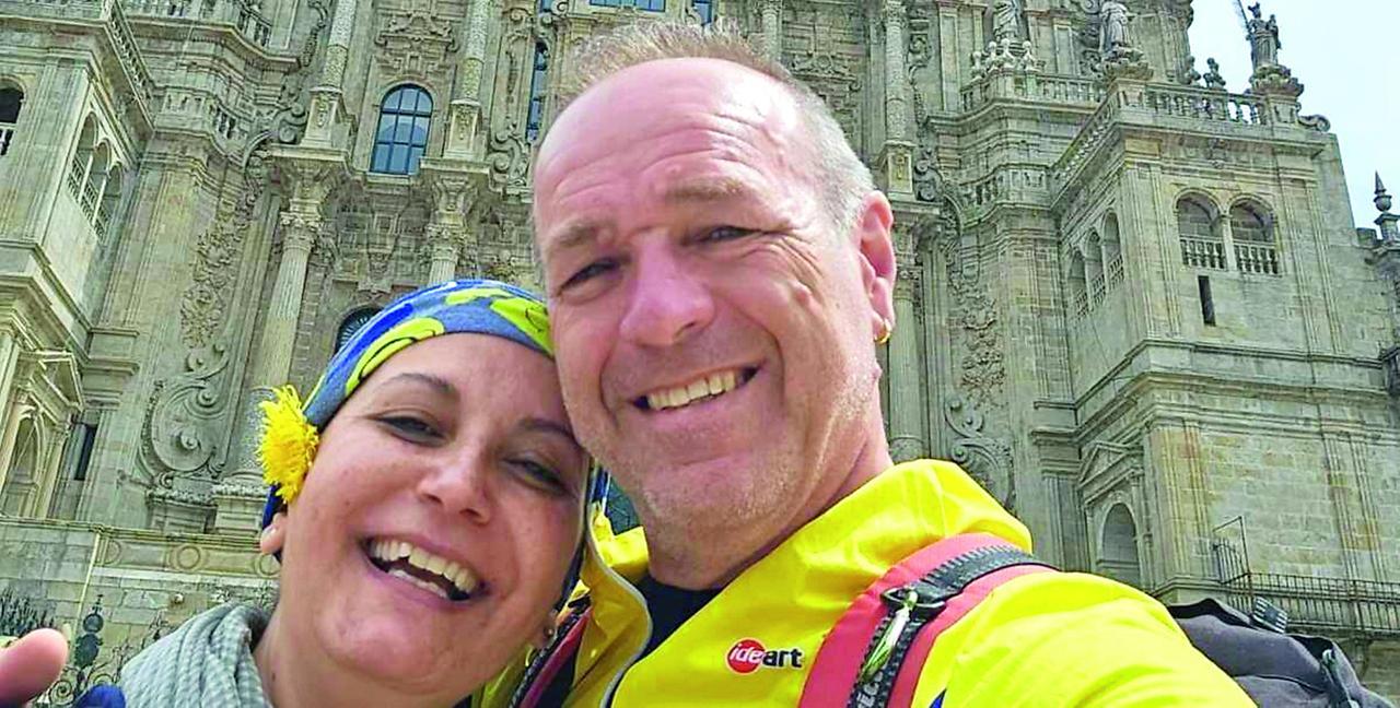 Da Alberone fino a Santiago. I 300 km di Barbara e Paolo