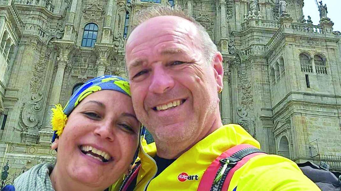 Da Alberone fino a Santiago. I 300 km di Barbara e Paolo