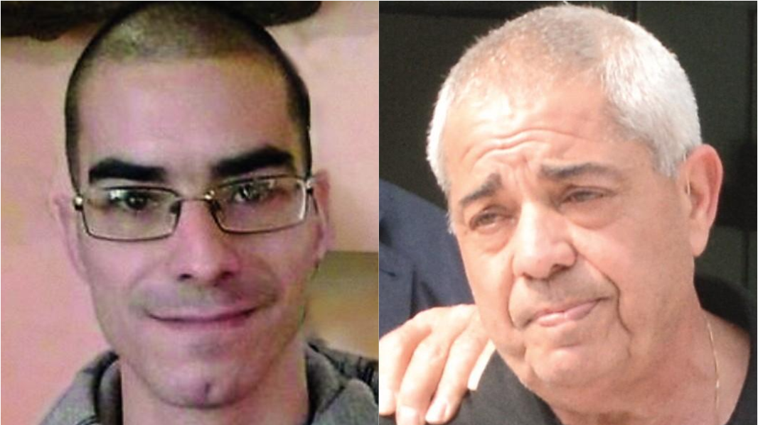 Stefano e il padre Marco Masala