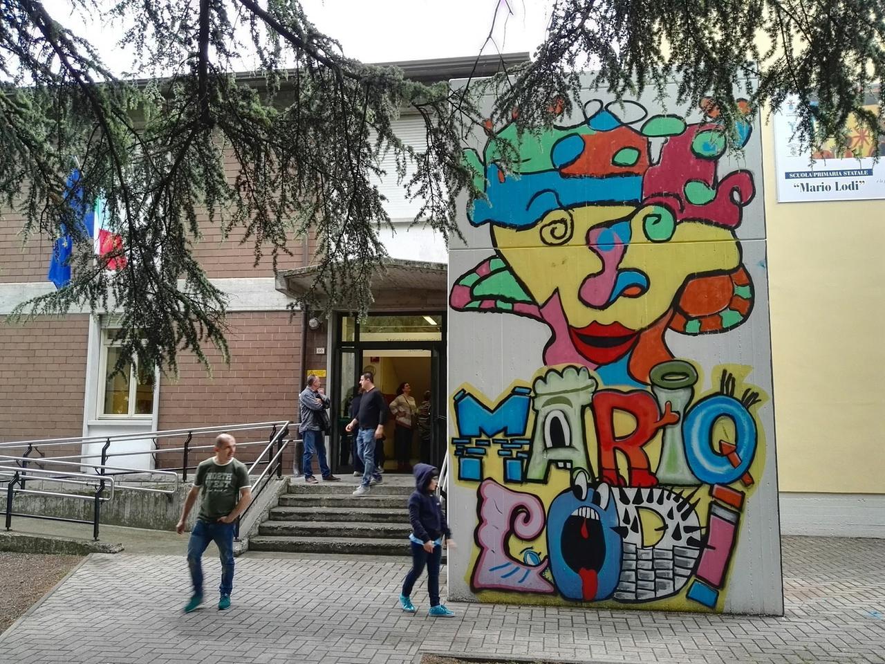 La scuola elementare "Mario Lodi" di Pratissolo, frazione di Scandiano