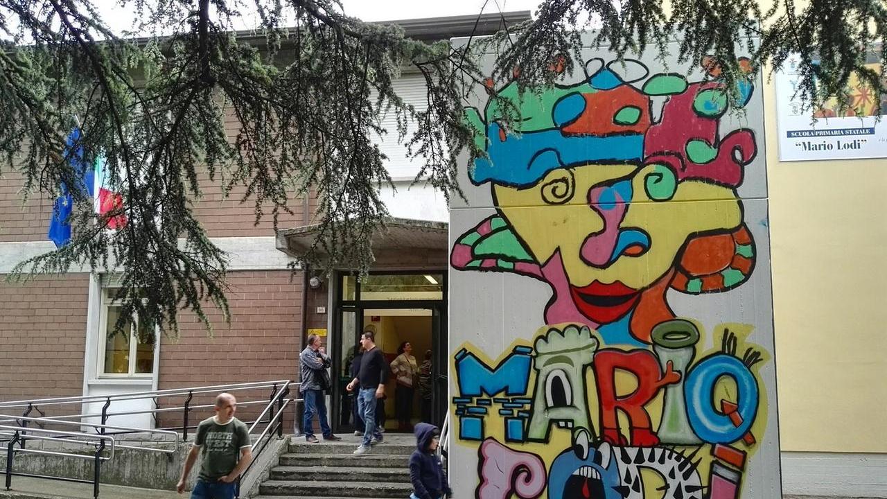 La scuola elementare "Mario Lodi" di Pratissolo, frazione di Scandiano