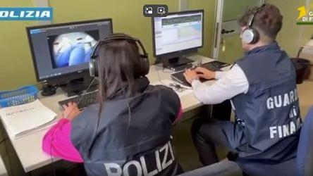 L'operazione condotta da Polizia postale e Guardia di finanza