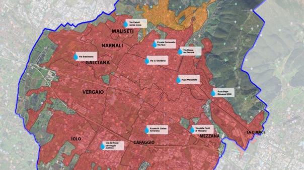 La dislocazione delle autobotti