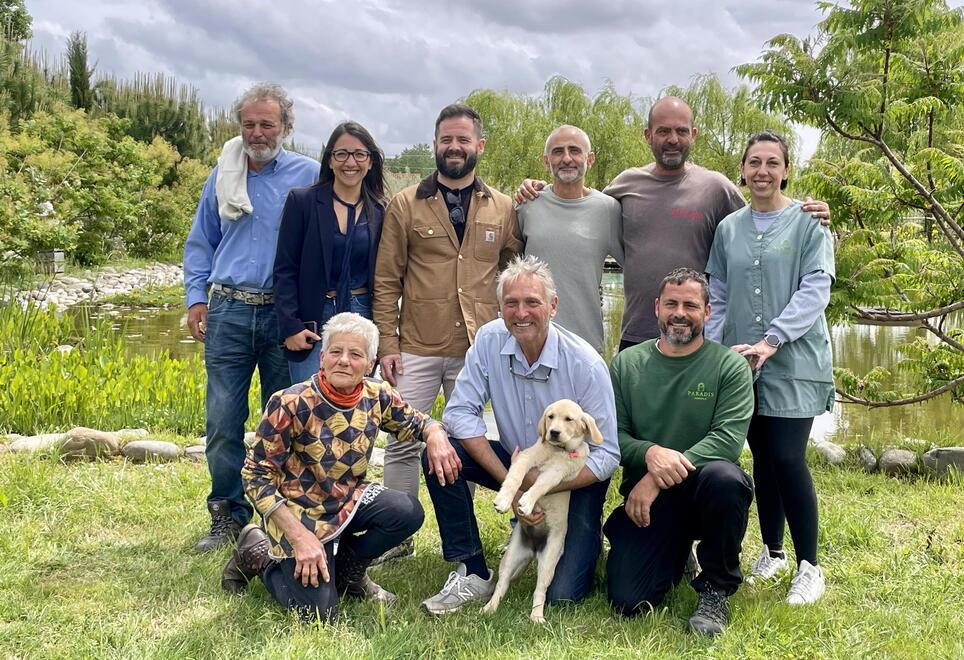 
	Lo staff di Paradis Agricole a Pietrasanta

