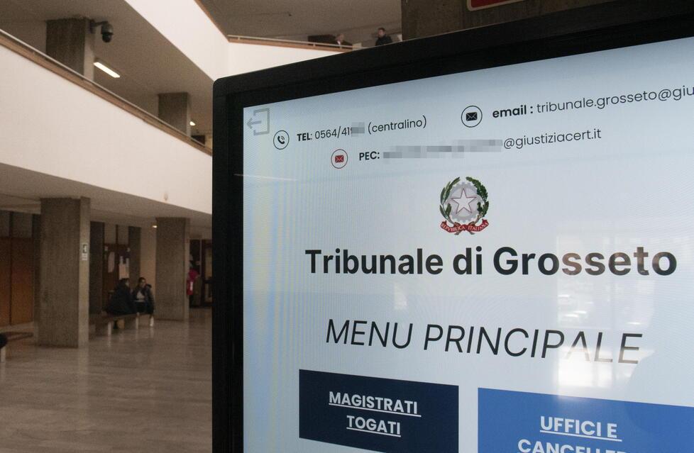 
	Il palazzo di giustizia di Grosseto

