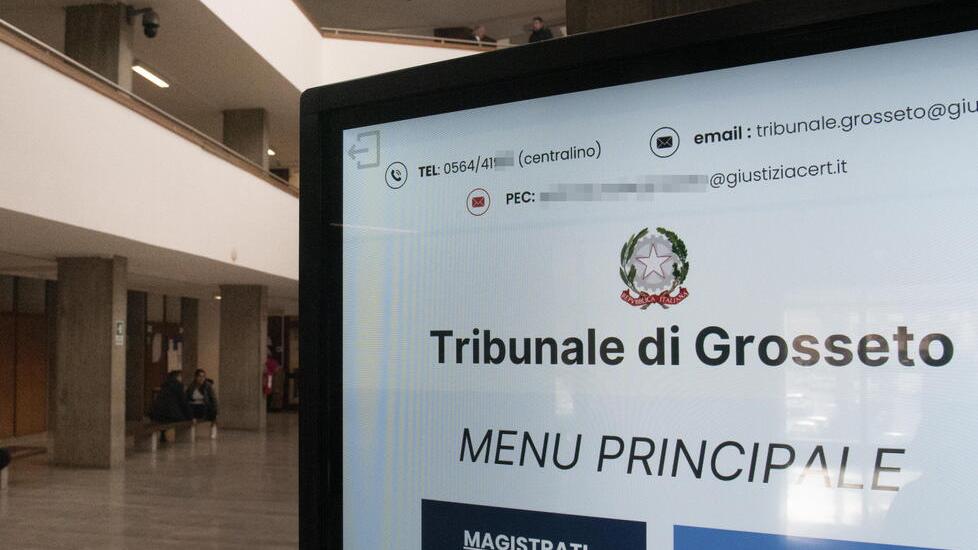 Il palazzo di giustizia di Grosseto