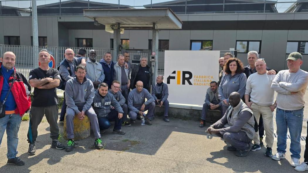 La protesta dei lavoratori della Fir