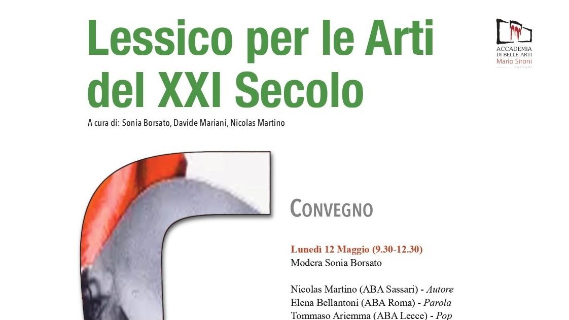 All’Accademia Sironi di Sassari il “Lessico per le Arti del XXI Secolo”