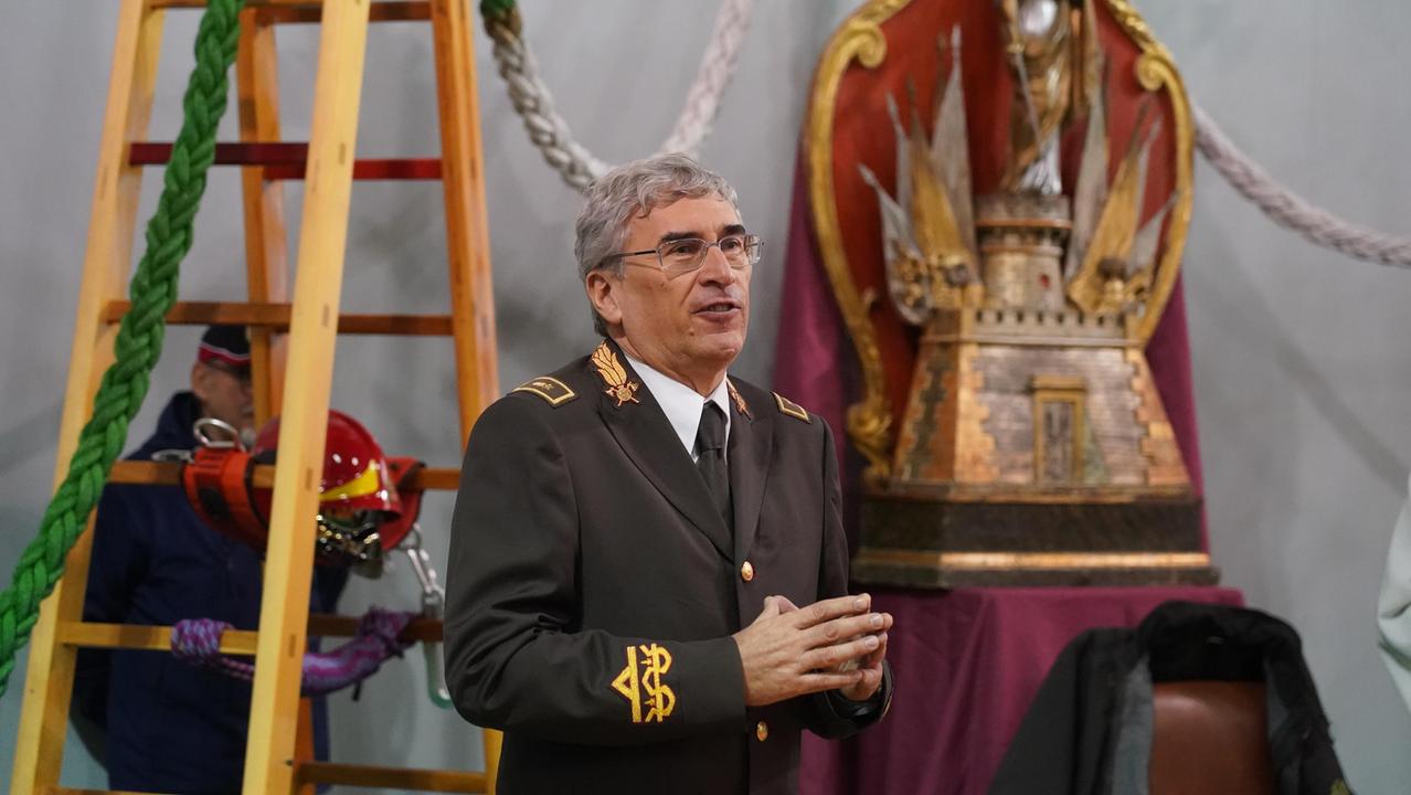Il comandante provinciale dei vigili del fuoco labronici, Vincenzo Raschillà (foto Silvi)