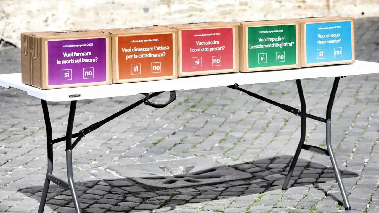 I cinque quesiti del referendum