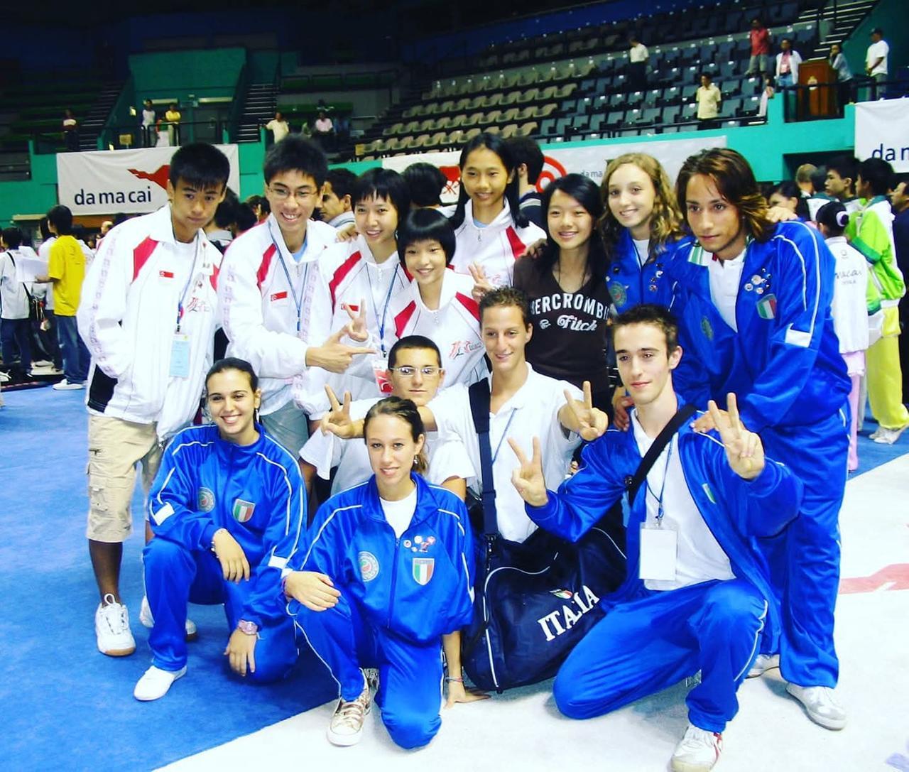 
	Atleti modenesi della Polisportiva Santa Rita in Nazionale ai Mondiali di wushu 2006 in Malesia

